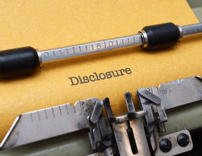 Truth in Savings - Disclosures